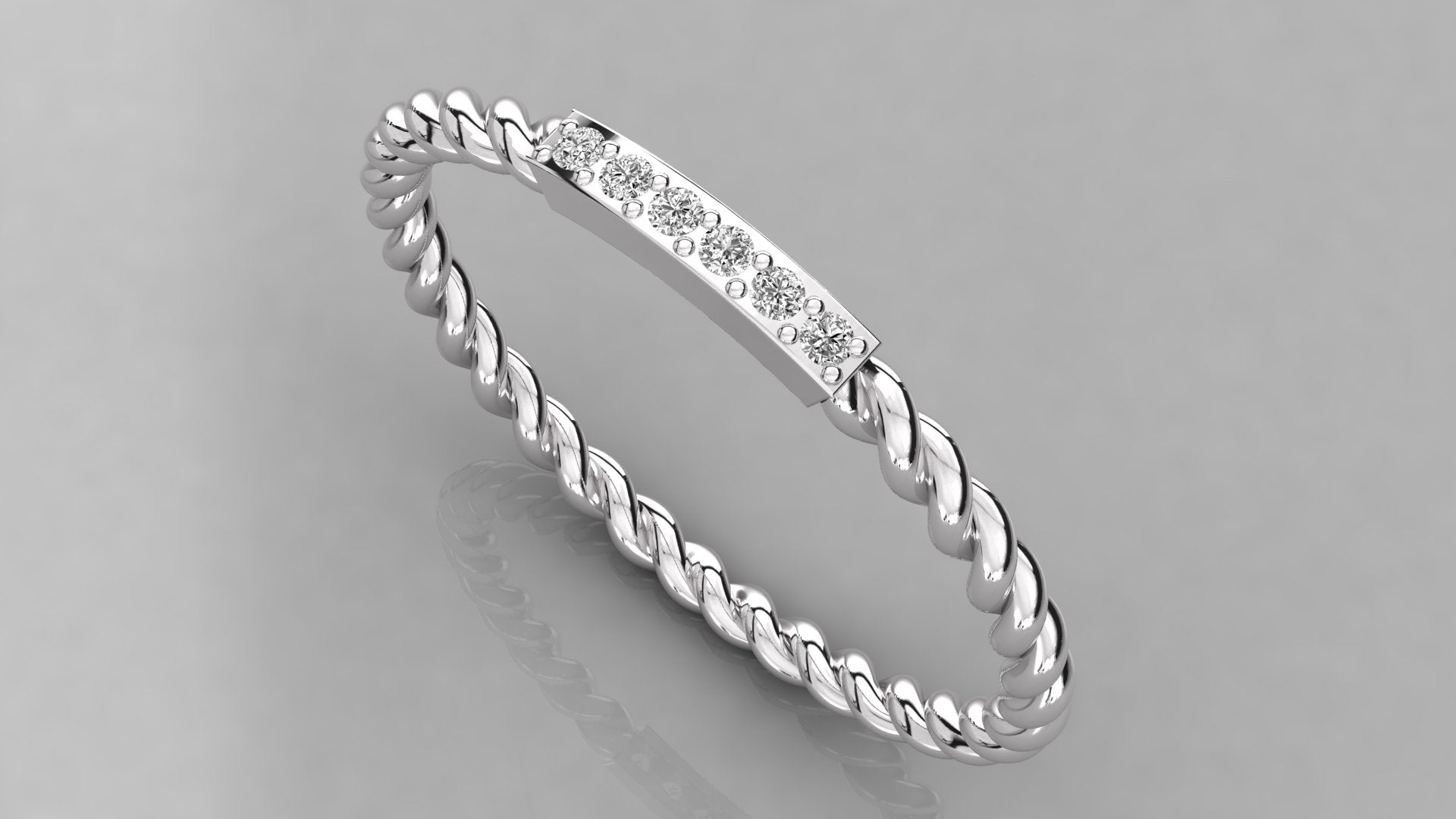 White Gold Ring