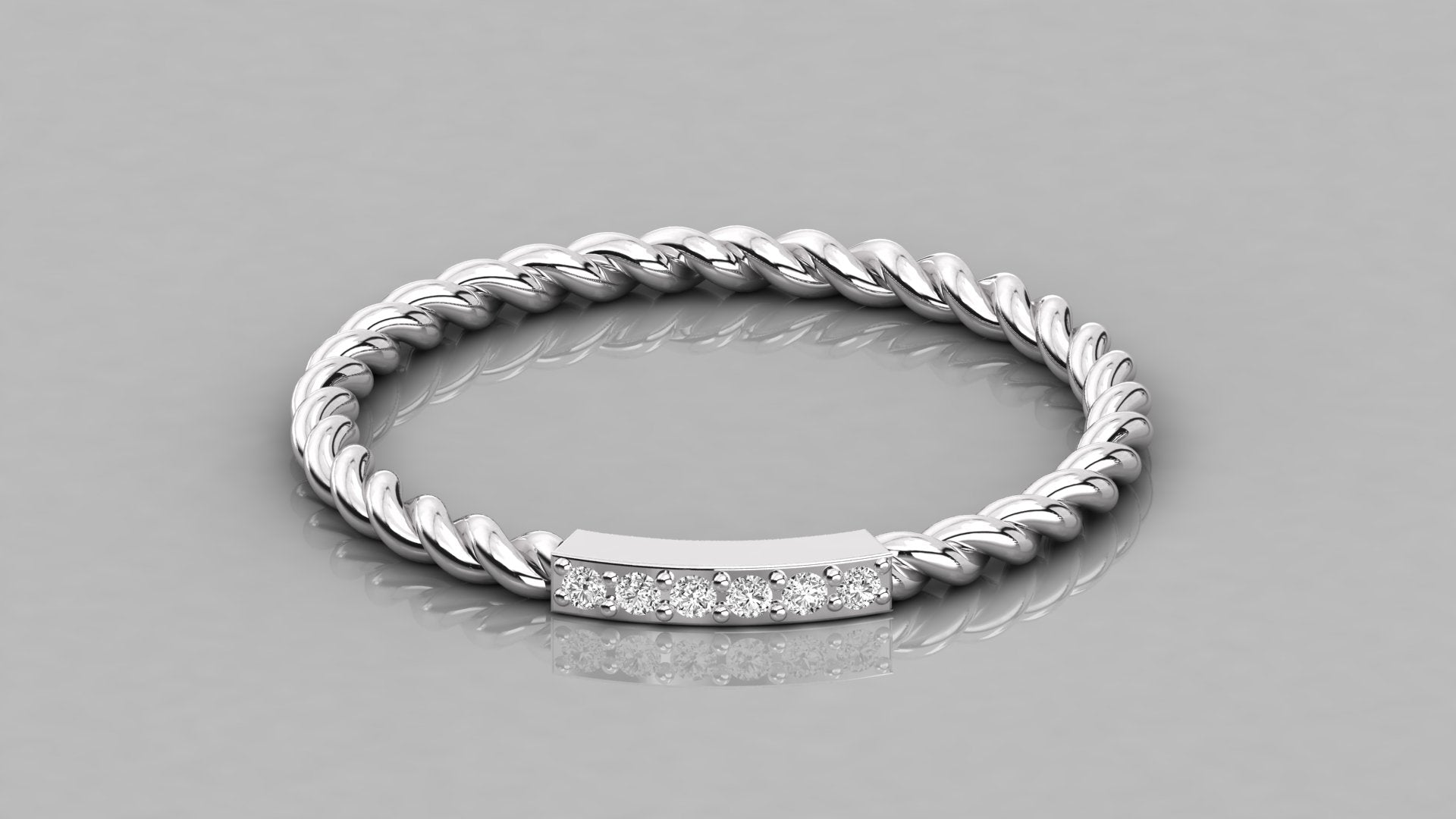 White Gold Ring