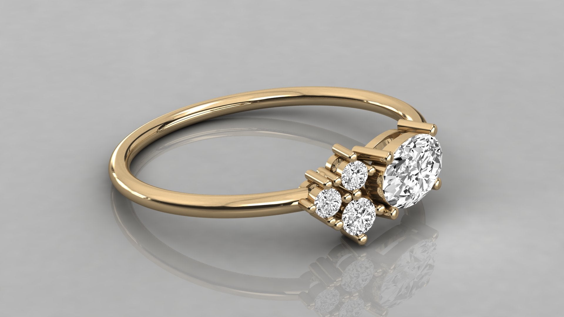 Yellow Gold Ring