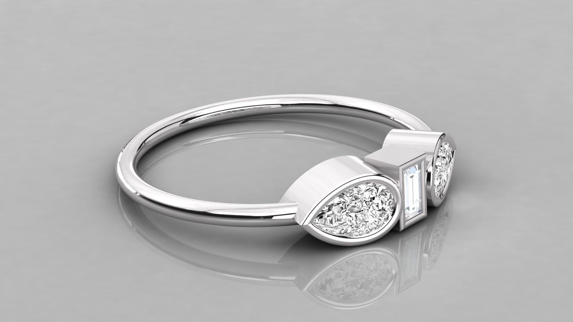 White Gold Ring