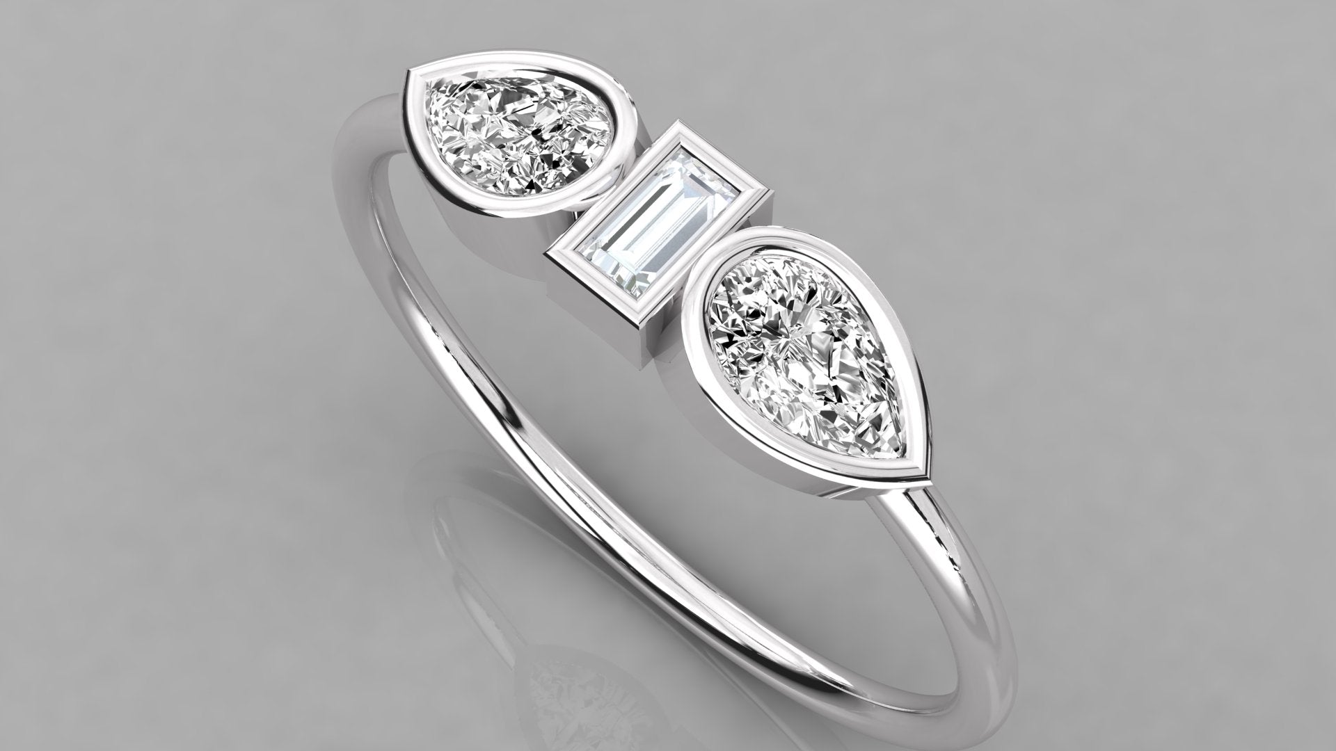 White Gold Ring
