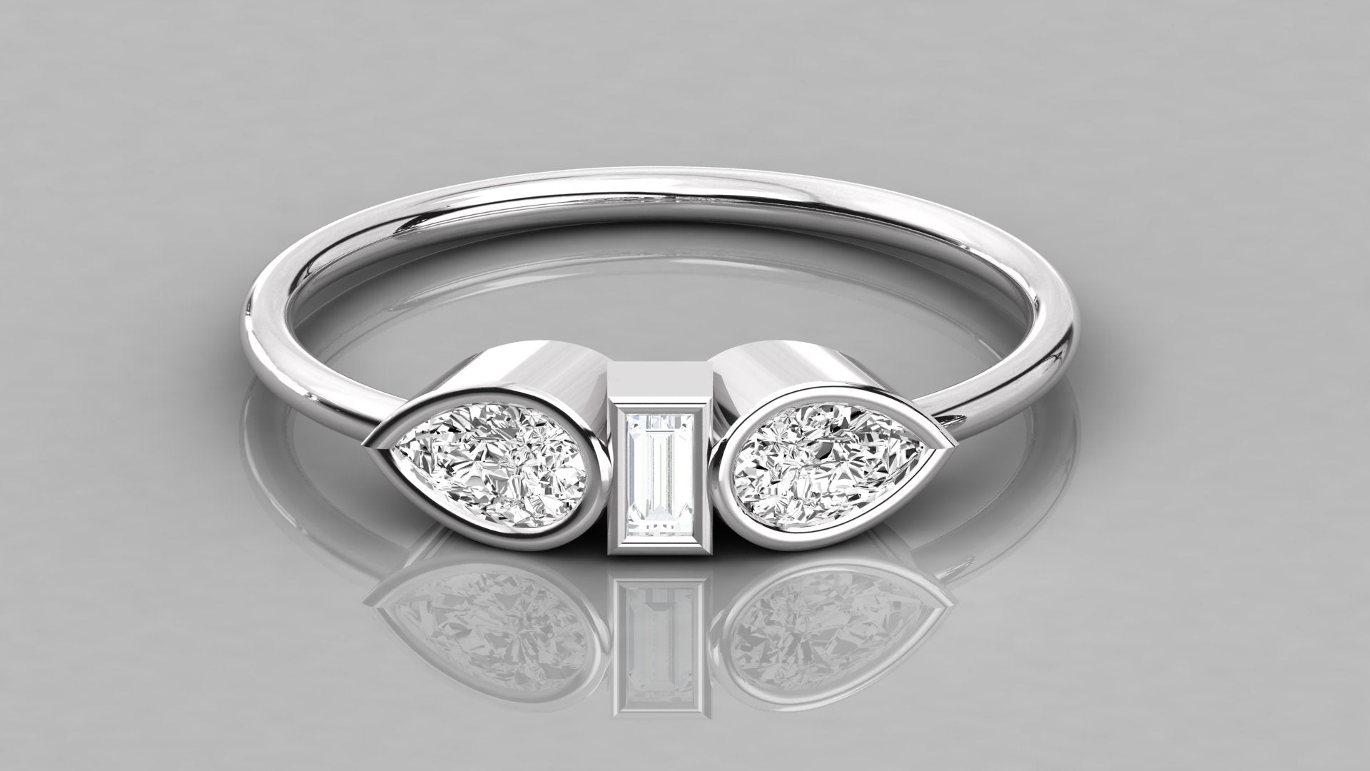 White Gold Ring