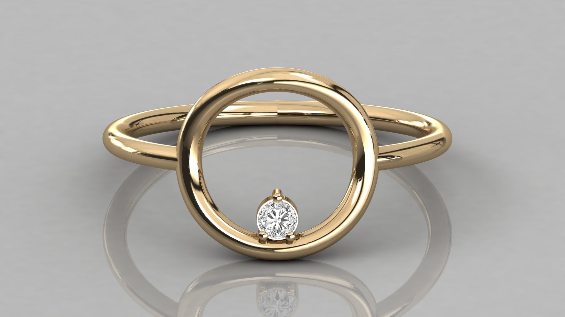 Yellow Gold Ring