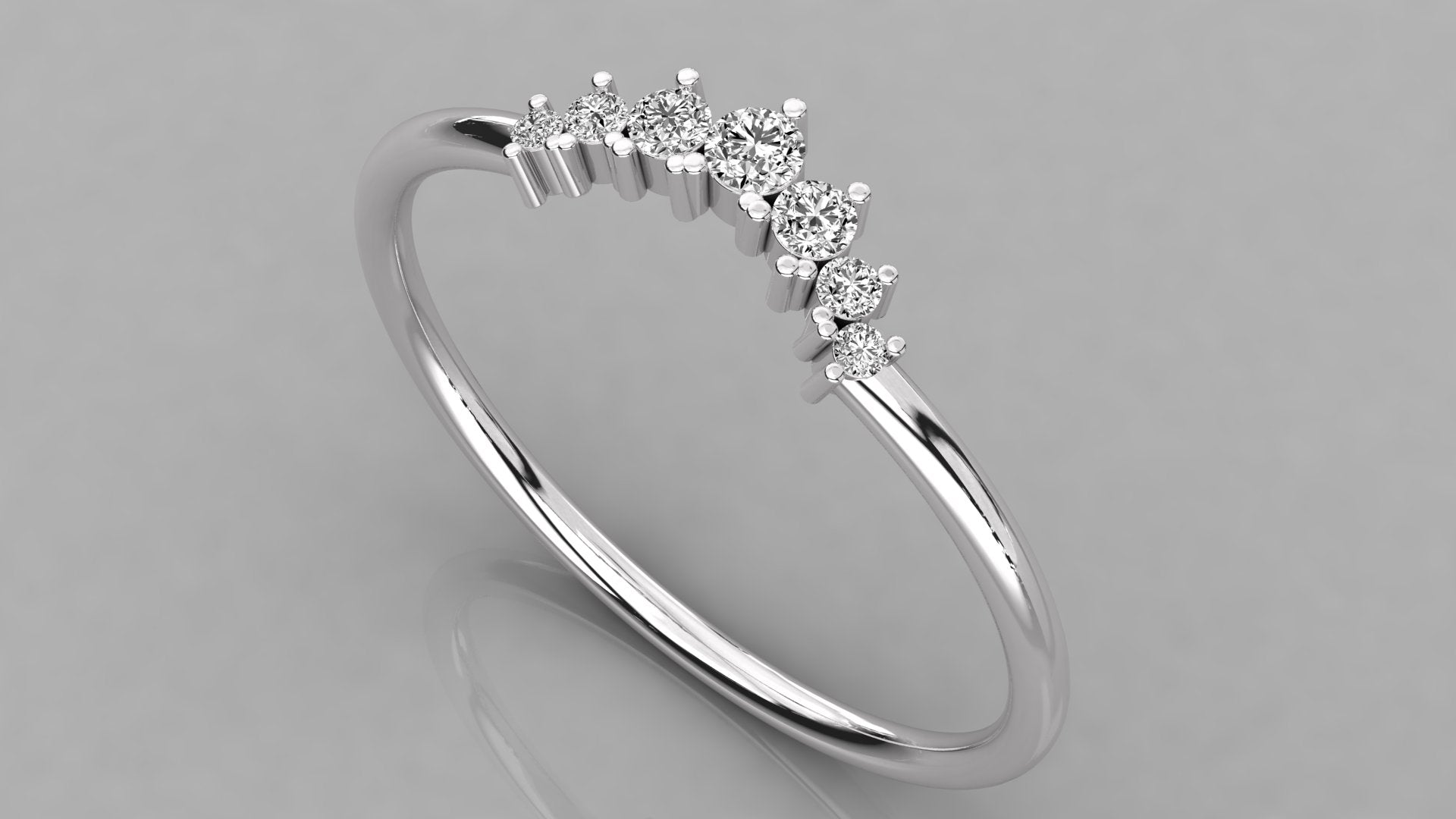 White Gold Ring