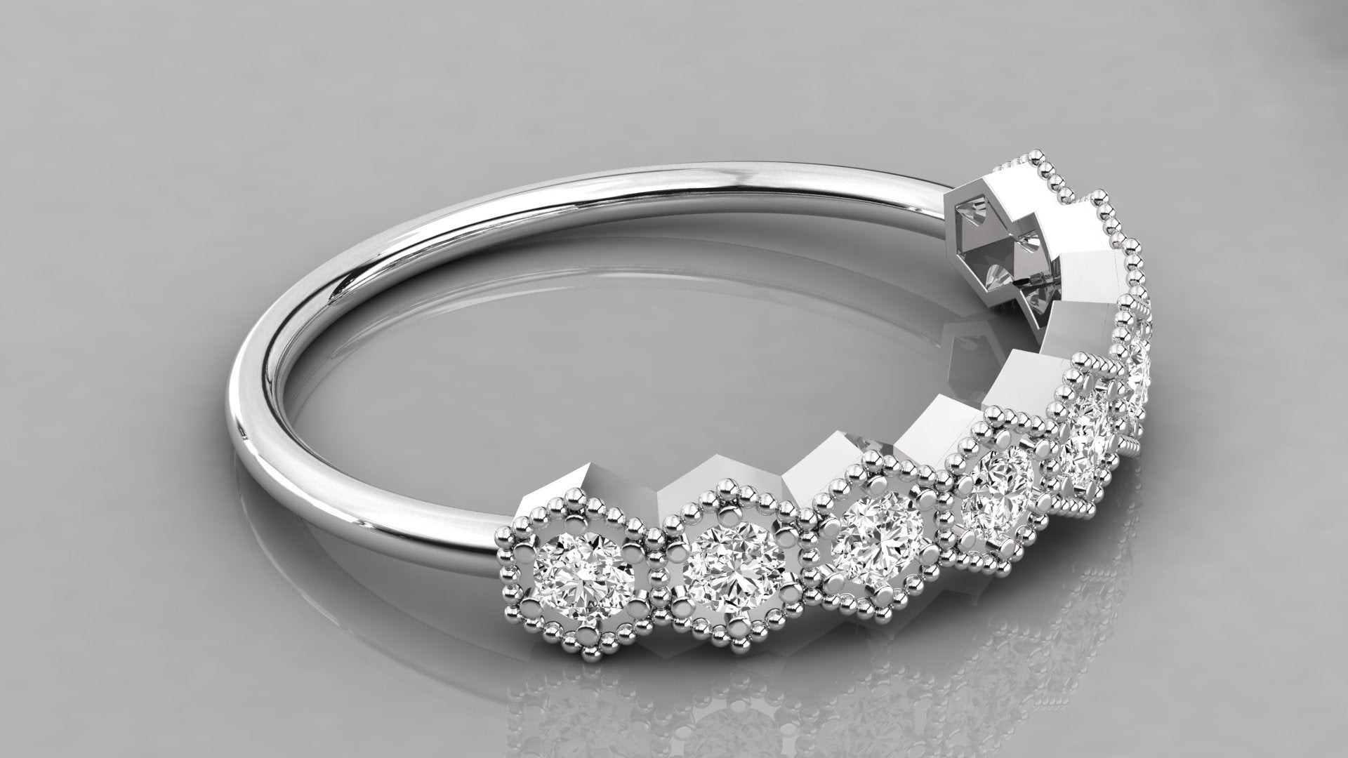 White Gold Ring