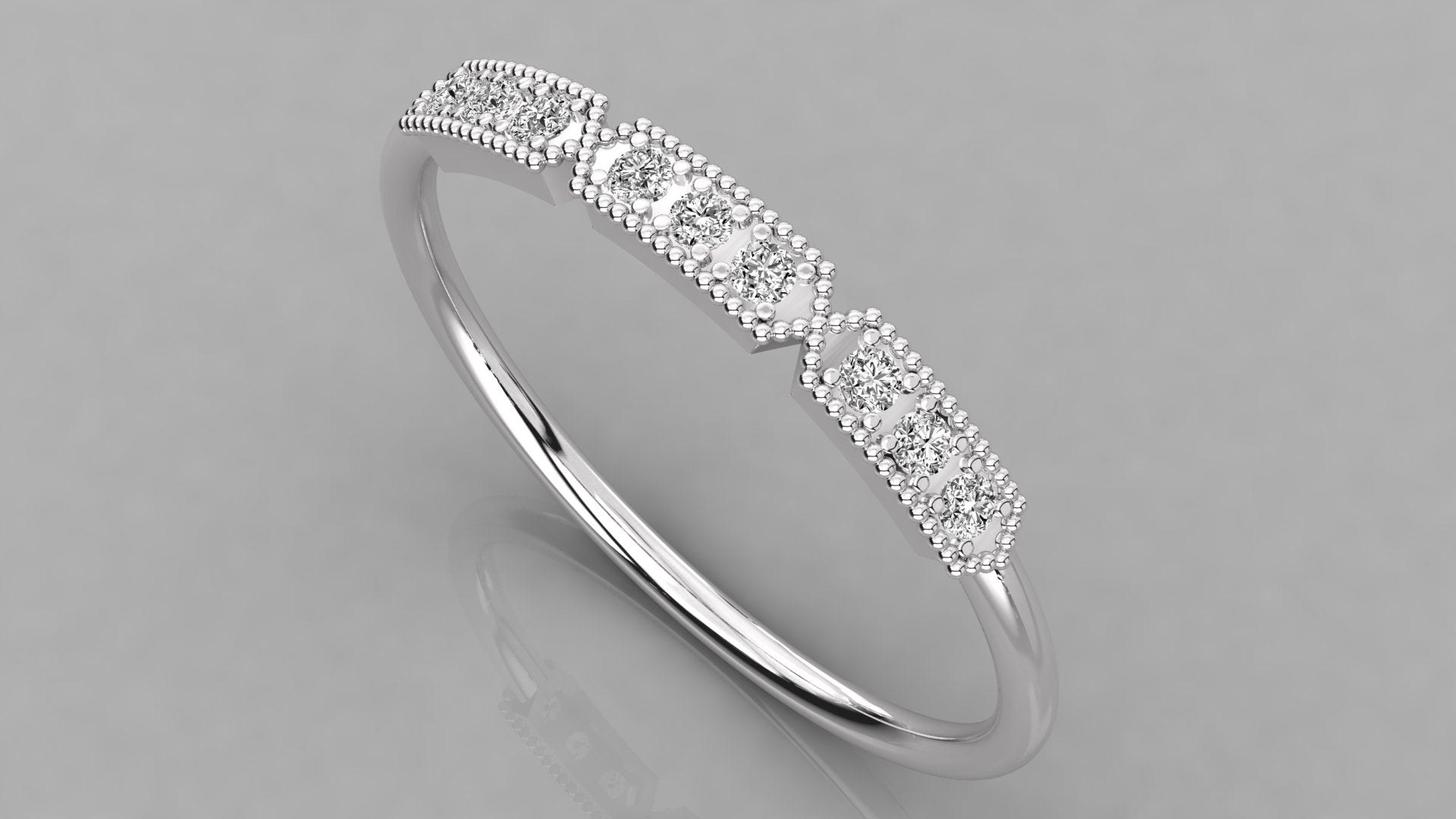 White Gold Ring