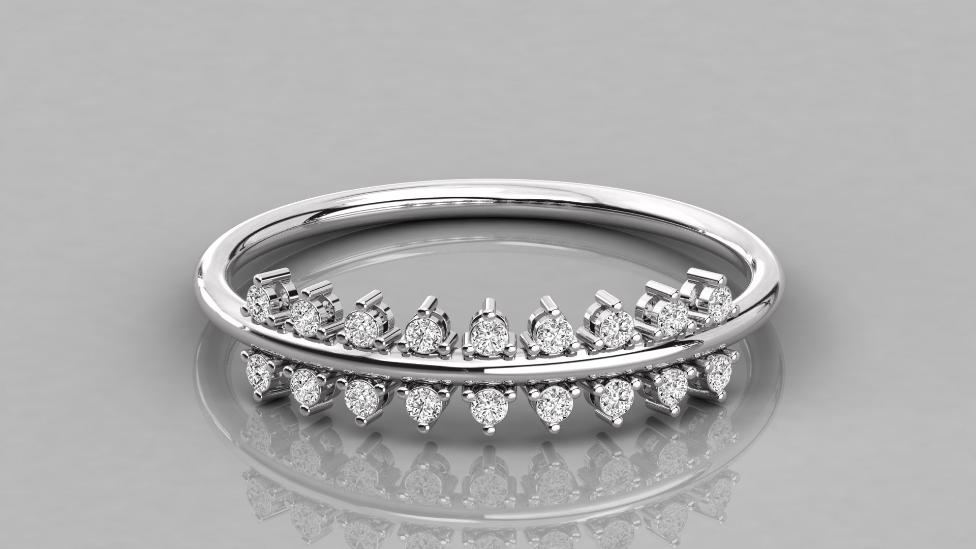 White Gold Ring