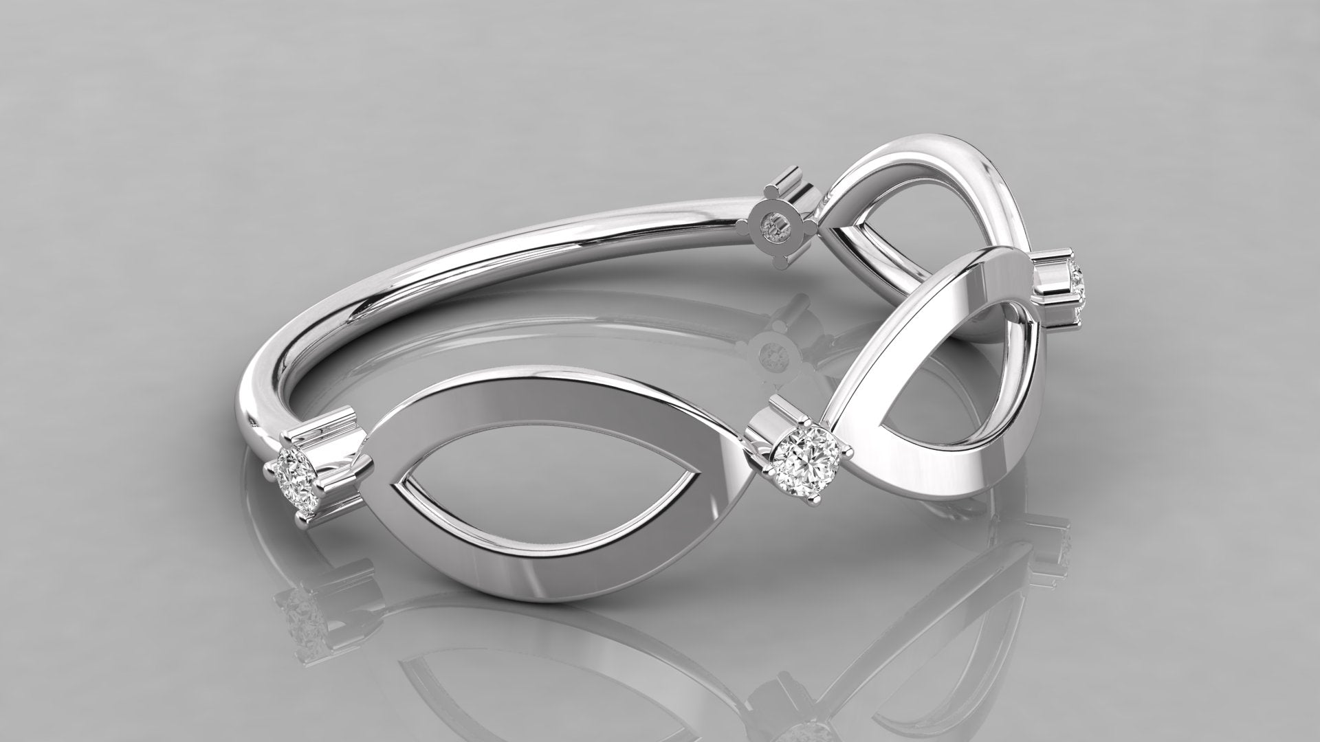 White Gold Ring