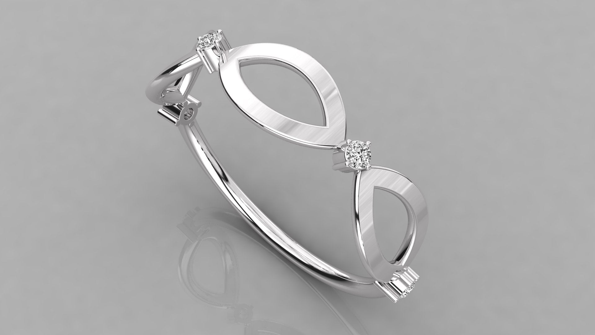 White Gold Ring