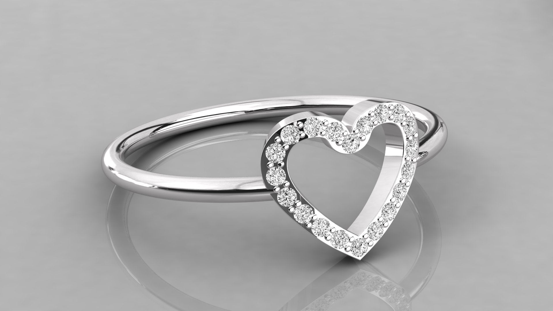White Gold Ring