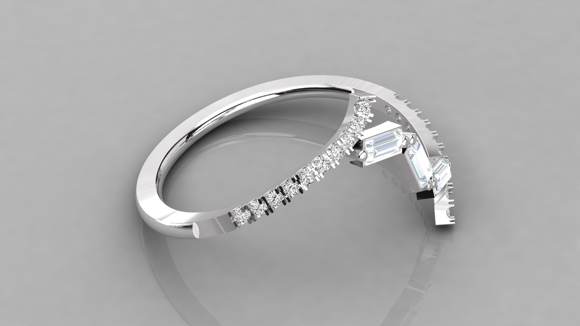 White Gold Ring