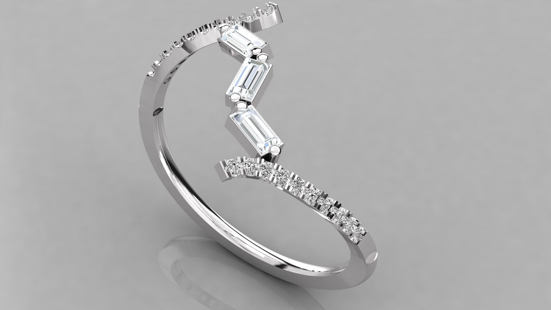 White Gold Ring
