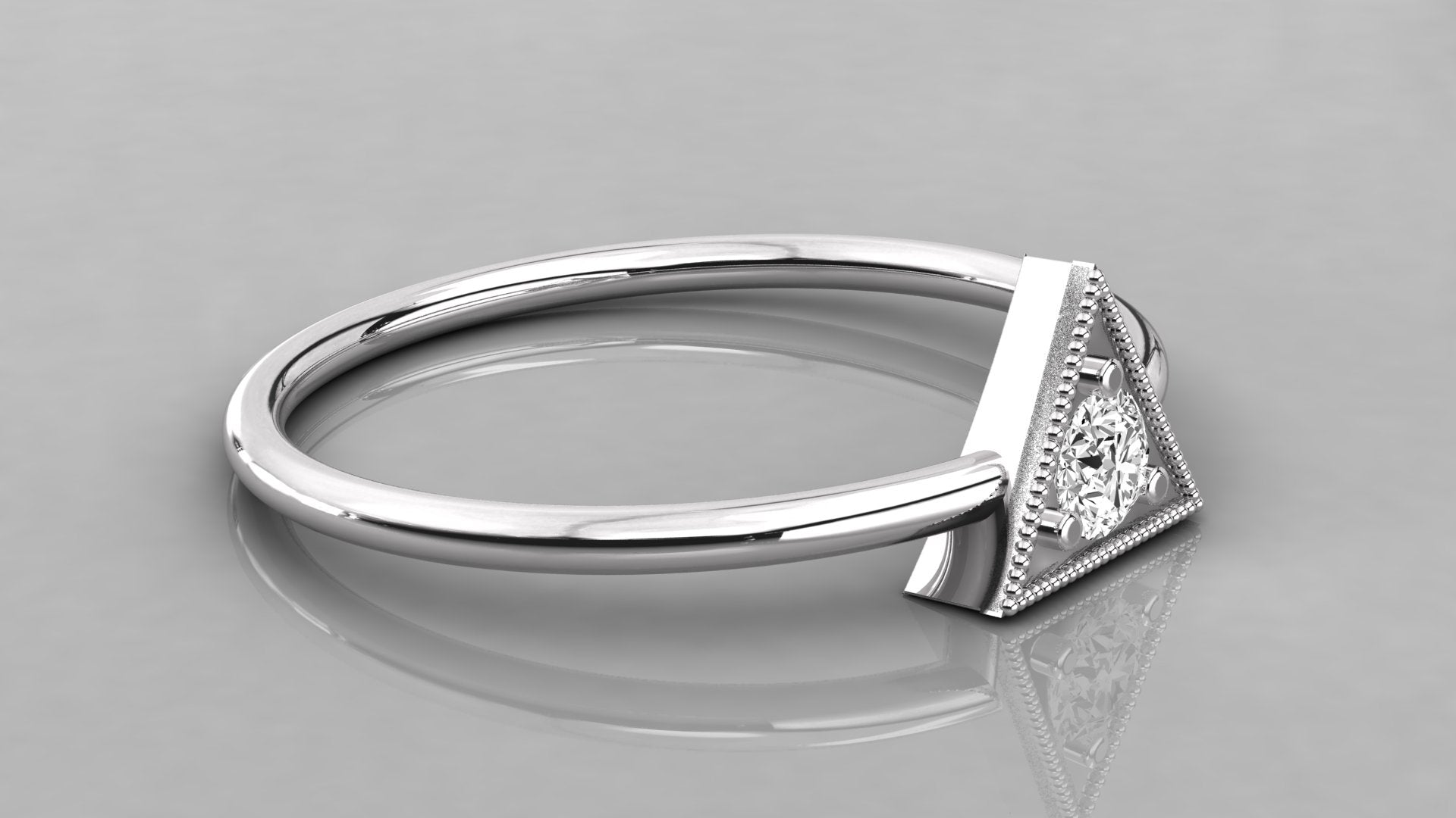 White Gold Ring