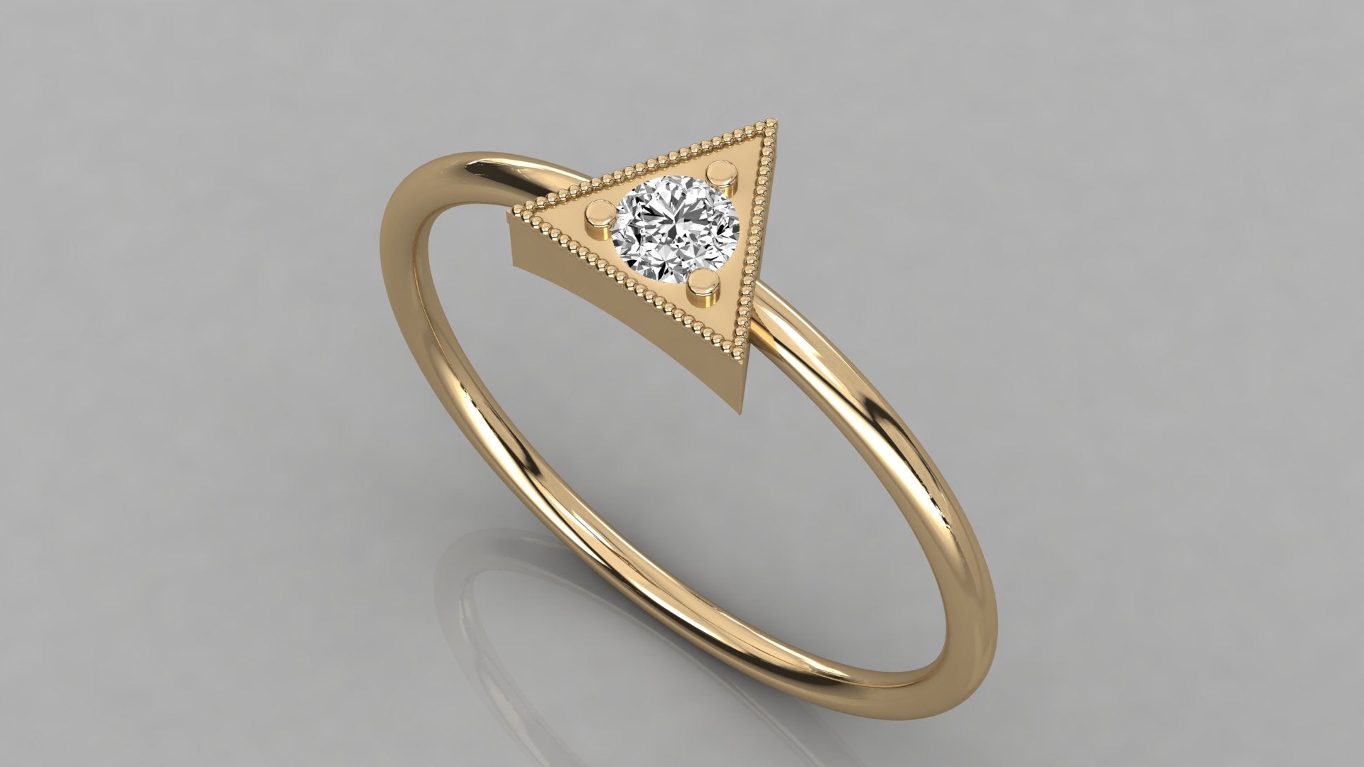 Yellow Gold Ring