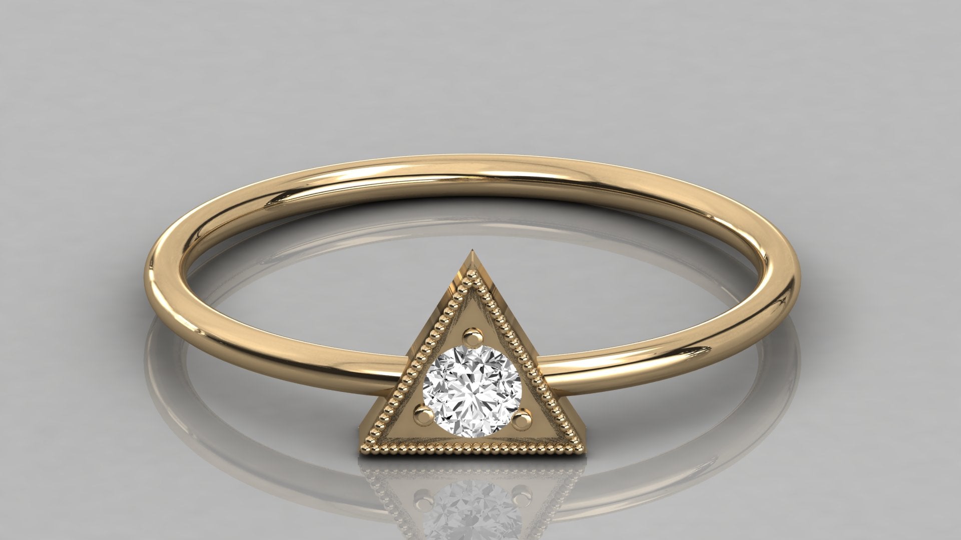 Yellow Gold Ring