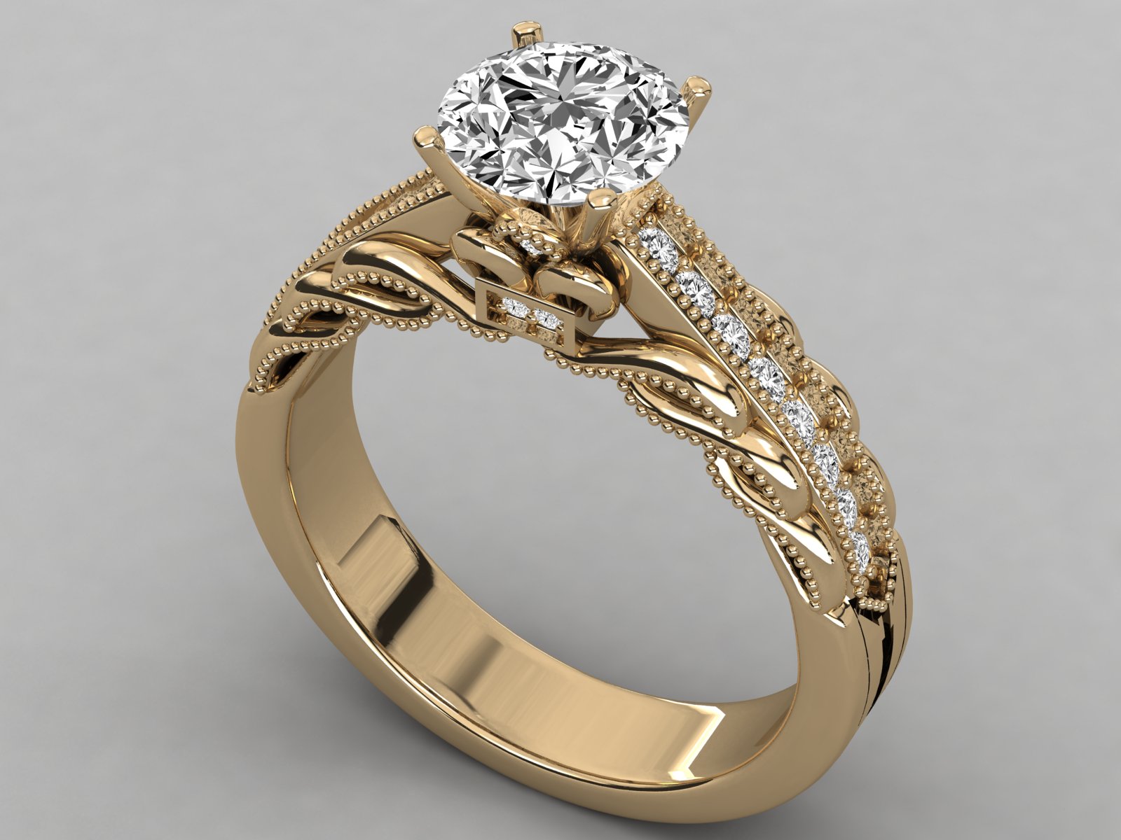 Yellow Gold Ring
